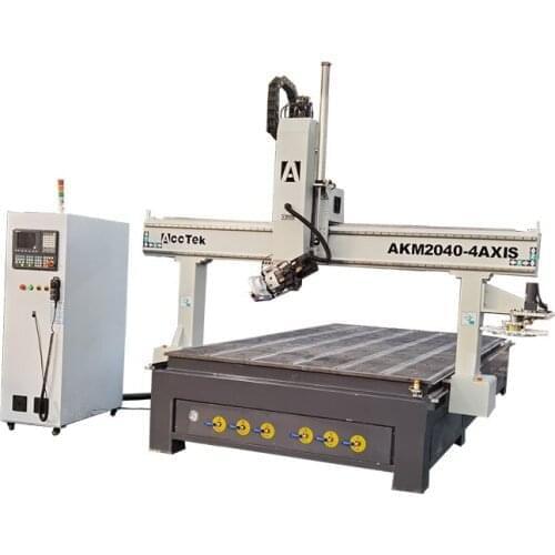 Discount Price Wood Carving Cnc Router 4&5 Axis Cnc 3D Sculpture Machine for Foam Eps Mould Making