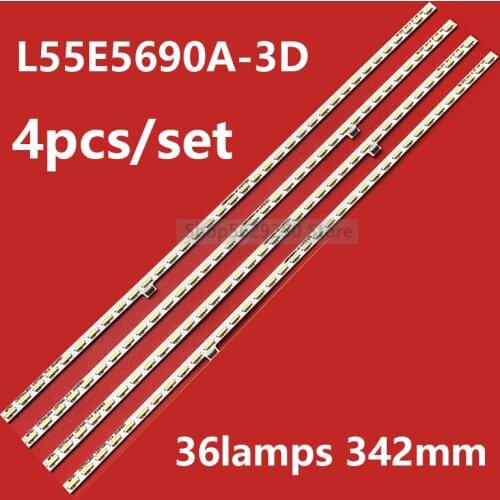 Light Led backlight strip 36 lamp for Ph ilips 55"TV 55PFL6940/T3 CS0T55LB04 CS0T55LB03-LED7020 55E780U L55E5690A-3D D55A571U
