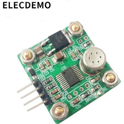 TGS2600 smoke sensor module Alcohol cooking gas detection Serial port computer 1~10ppm