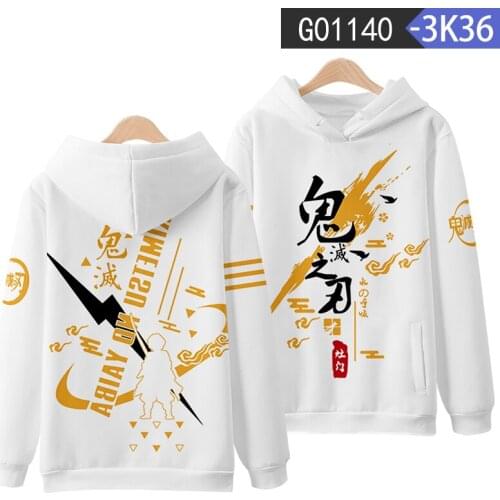 2021 Demon Slayer Hoodie Men women Sweatshirts Tracksuit Hoody Boy Harajuku Demon Slayer Japanese Hip Hop Anime Cosplay Clothes