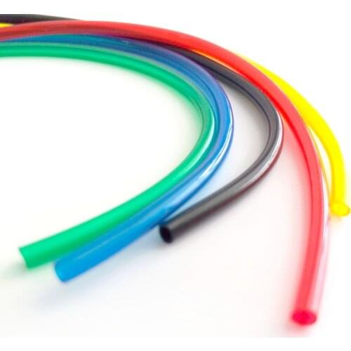 100cm Soft Colored PVC Tube Tubing Hose Pipe for Hearing Aid Earmolds and IEM Earphones 2mm ID * 3.1mm OD