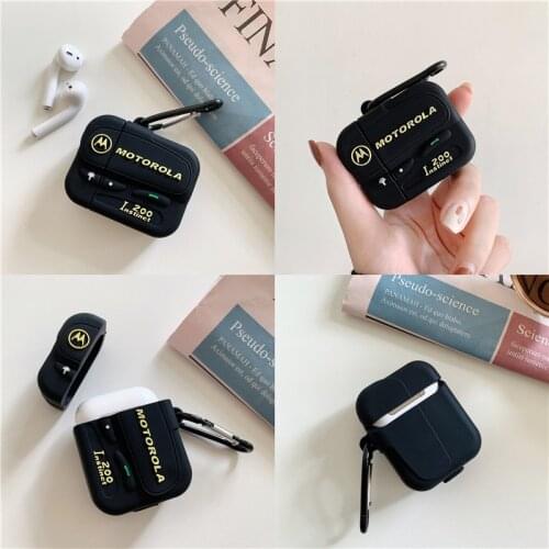 Vintage BBs Case For Airpods 1 2 Pro Silicone Soft Protector Cover Bluetooth Wireless Headphone Box