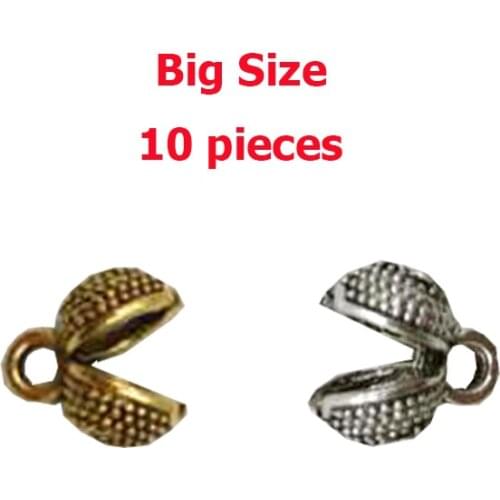 10pieces Big Size knot Making for tasbih Gold misbah tassel Rosary Bracelets accessories