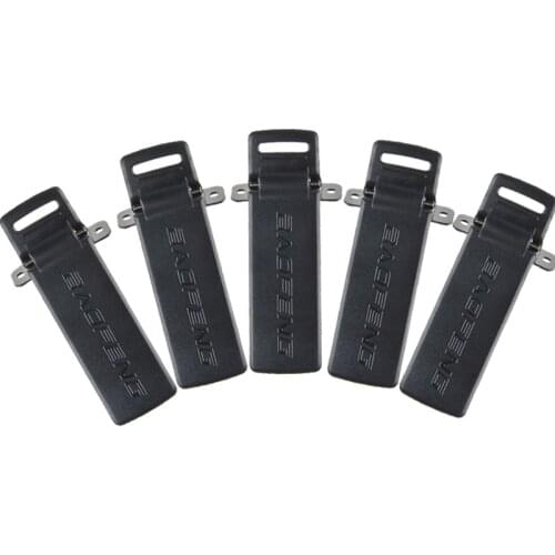 5pcs Baofeng radios UV-5R Belt Clip for BAOFENG UV-5R UV-5RA UV-5RB UV-5RC TYT TH-F8 Ham Radio Walkie Talkie Accessories