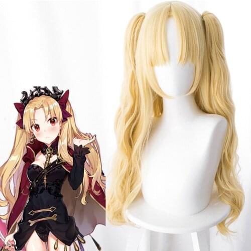 Anime Fate/Grand Order:First Order Cosplay Wig Neliel Lrkalla Ereshkigal Cosplay Wigs Heat Resistant Synthetic Halloween Party