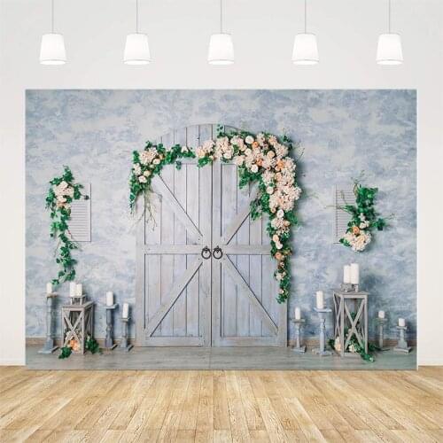 Avezano Wedding Backdrops Flowers Candles Decorations Party Holy Romantic Wedding Anniversary Background Wall Banner Photobooth