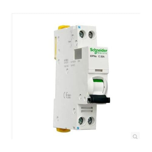 A9P08625 IDPNA C 25A 4.5KA 1P+N | 25A | C | 4.5KA IDPN miniature circuit breaker