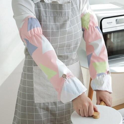Arm Sleeves Covers Reusable Waterproof Arm Protector Protective Oversleeves For Cooking Working EF