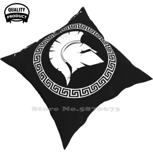 Achilles Greek Warrior Throw Cushion Pillow Cover Greece Ancient Greece Greek Spartans Sparta Athens Greek Mythology Zeus