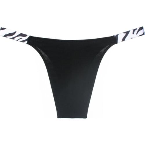 New women sexy thong cotton sports panties underwear running t-back panties lingerie bikini XL G-string Plus size S-XL 5colors