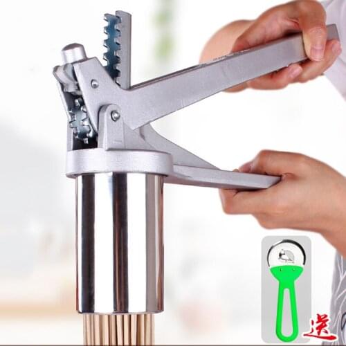 Manual Stainless Steel Noodle Maker Hand Machine Fresh Pasta Manual Food Processors Accessories Amasadora Pasta Press EH50NM
