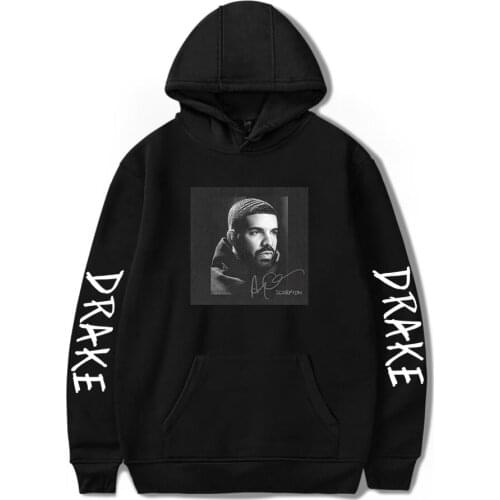 Hip Hop Rapper Drake Women/Men Hoodies Sweatshirts Streetwear Harajuku Casual Pullover Hooded Jacket Male Casual Sportswear