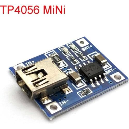 USB 5V 1A TP4056 Lithium Battery Charger Module Charging Board With Protection Dual Functions 1A Li-ion