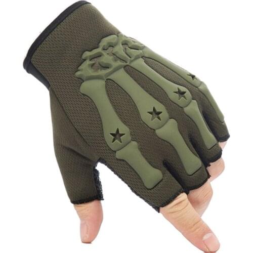 Military Tactical Gloves Half Finger SWAT Gloves Gym Fitness Shooting Paintbal Combat Outdoor Sport Riding Bicycle Rekawiczki