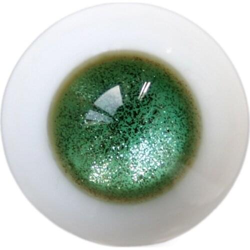[wamami] 14mm Blink Glass Eyes For MSD DOD BJD Dollfie Outfit Green