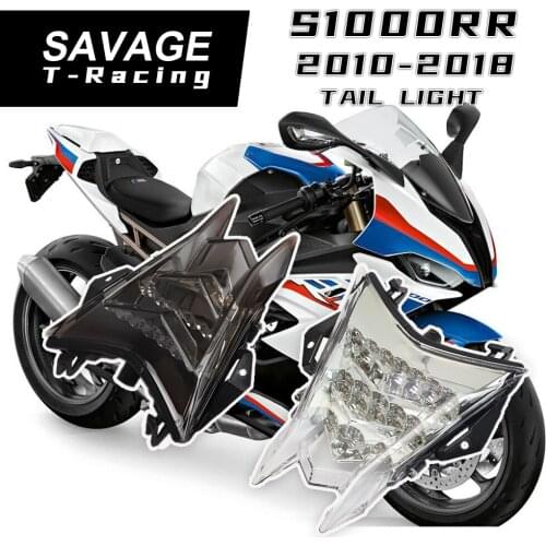 Tail Light For BMW S1000RR HP4 S1000R 1000 2010-2018 Motorcycle Accessories LED Brake Lamp Blinker Integrated Rear Turn Signals