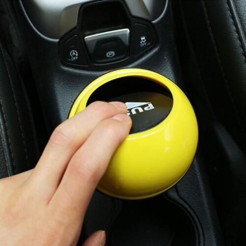 Foal Burning Car Garbage Can Trash Can Door Storage Barrel for KIA RIO K2 K3 K4 K5 KX5 QL Soul Sportage R SORENTO Forte