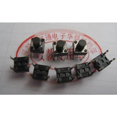 10pcs The spot imported from ALPS switch key switch SKHH series four line 6*6*7