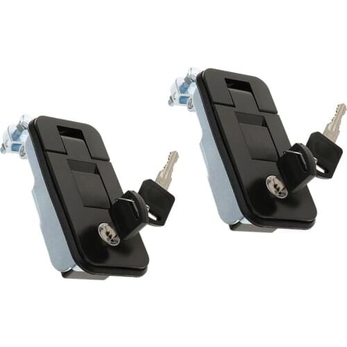 2x Car Lock Auto Vehicle Compression Lock Latch Handle Anti-Theft Device Car Accessories for Toolbox Camper Trailer Truck Lock