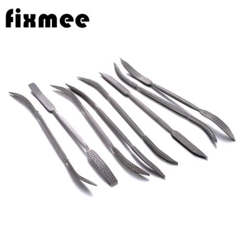 Fixmee 8-Piece Heavy Wood Rasp Riffler File Set