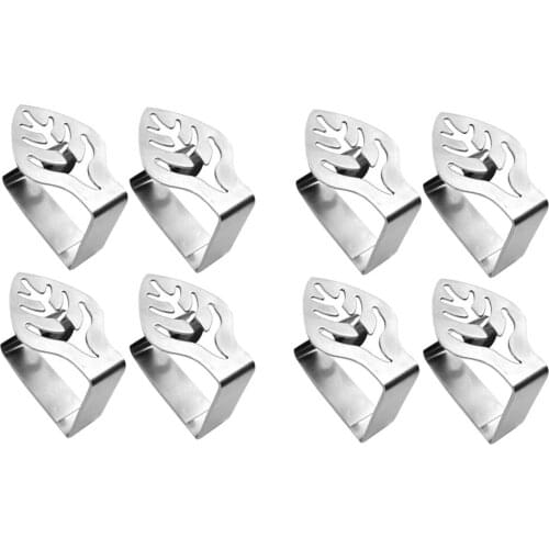 8Pcs Table Cloth Clip Endurance Holder Weight Clamps Promenade Outdoor