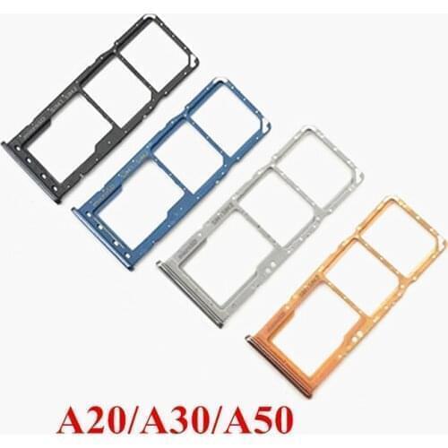 100x Sim Card Tray Slot Holder Repair Part for Samsung Galaxy A20 A205F A30 A305F A50 A505F