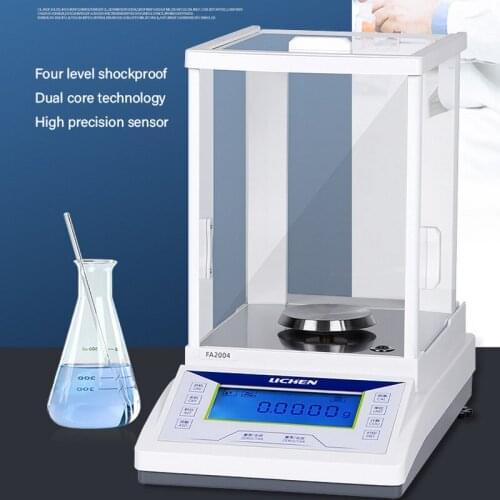 Electronic analytical balance laboratory 0.1mg/1mg high precision balance scale FA1004-JA11003
