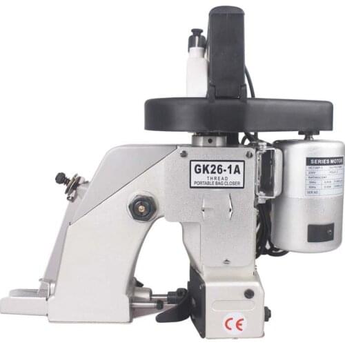 GK26-1A Portable Electric Bag Sealing Machine 220V/90W Woven Bag Sewing Sealing Machine Sealing Packaging Machine