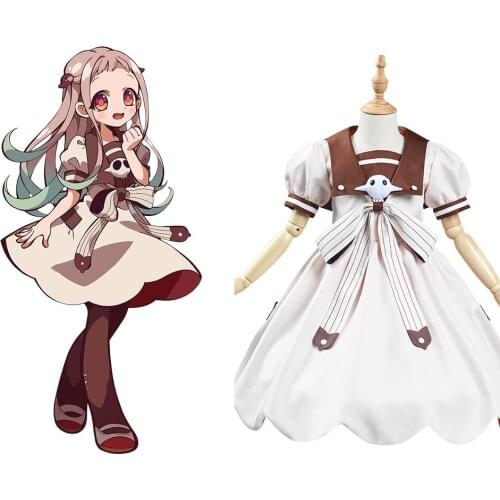 Jibaku Shounen Toilet-kun Nene Yashiro/Aoi Akane Cosplay Costume Kids Cirls Children Dress Outfits Halloween Carnival Suit