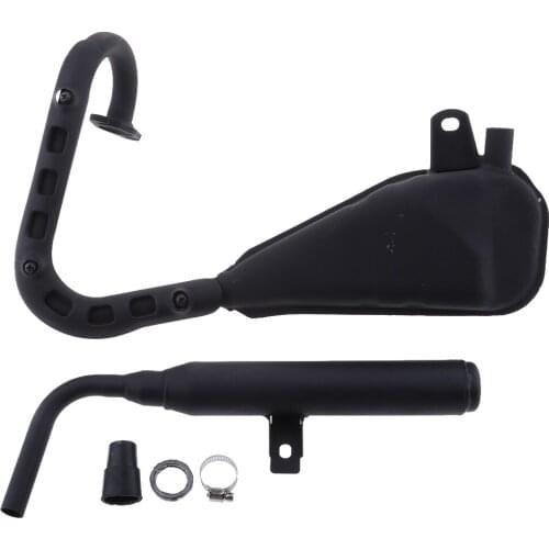 Motorcycle Exhaust Muffler Pipe Set Assembly for Yamaha PW50 Dirt Bike