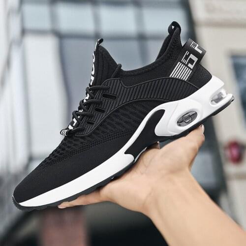New exhibition Brand Men Fashion Sneaker Mesh Breathable Comfortable Lightweight Footwear Walking Casual Shoes Zapatillas Hombre