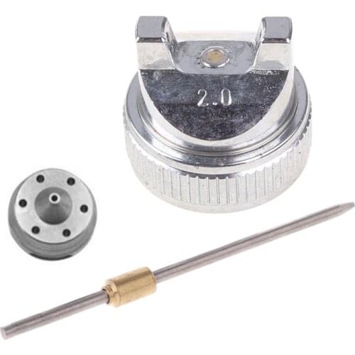 2.0mm Nozzle Replace Nozzle Kit Set For HVLP Spray Gun H-827 Hand Pneumatic Manual Spray Paint dropshipping