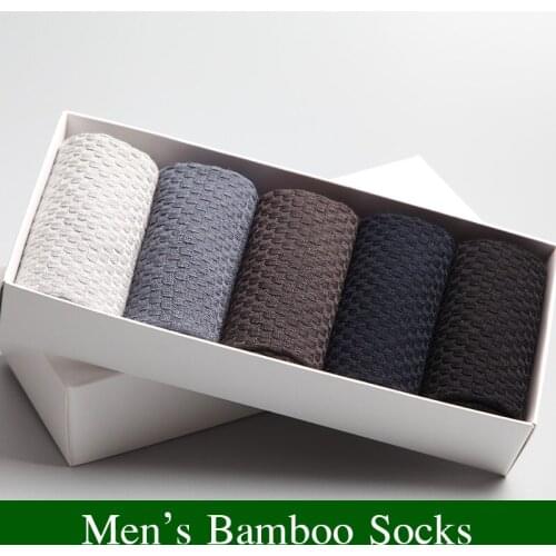 10 Pairs 5 Pairs Mens Bamboo Fiber Socks Ankle Business Mens Summer Breathable Mens Formal Leather Socks