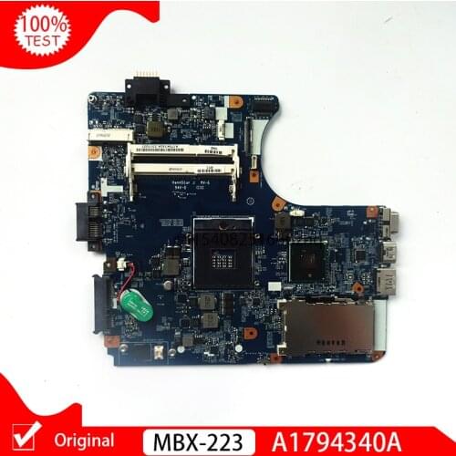 Original A1794340A MBX-223 M971 1P-0106200-6011 For SONY Vaio VPCEB Laptop Motherboard HM55 Intel DDR3 main board