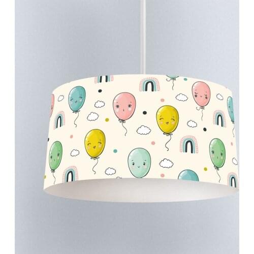 Lamp For Kids Bedrooms Light Chandelier for Living Room Childrens Room Happy Balloons Cloud Model 1365