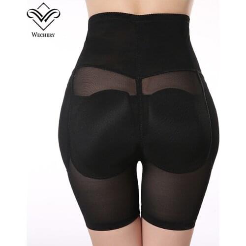 Wechery Control Pants Butt Lifter Hip Up Padded Control Panties Lifting Women Body shaper Butt Enchancer Slimming Shaperwear