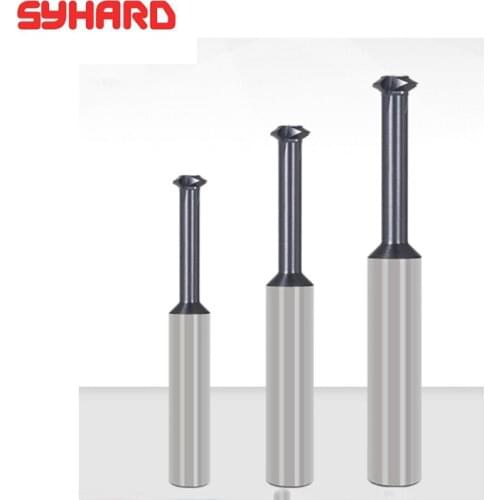 2pcs/lot Deep Hole Thread Milling Cutter Tooth Milling Cutter Tungsten Steel Thread Milling Cutter A55 Degree