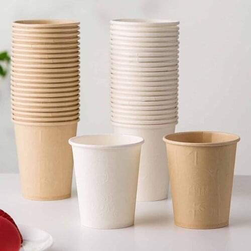 20/40 PCS Disposable Paper Cup Oilproof Cupcake Liner Baking Cup Birthday Party Supplies Tea Coffee Cup Drinking Accessories