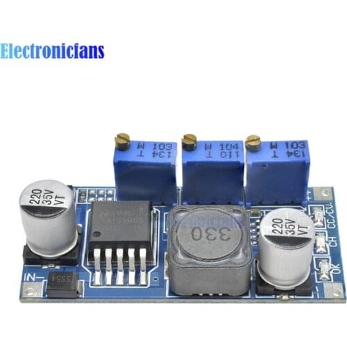 5PCS LM2596 LED Driver DC-DC Step-down Adjustable CC/CV Power Supply Module