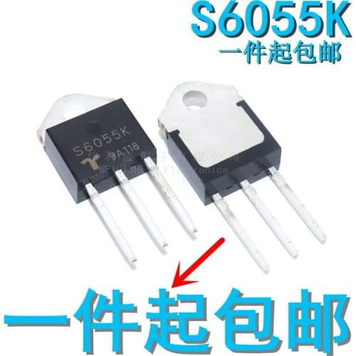 5pcs/lot S6055k Brand New Spot Delivery Unidirectional Controllable Silicon 55a600v to-247
