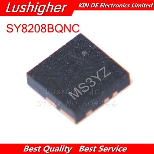 5pcs SY8208 QFN SY8208BQNC SY8208B MS3VM MS4BB MS5BC