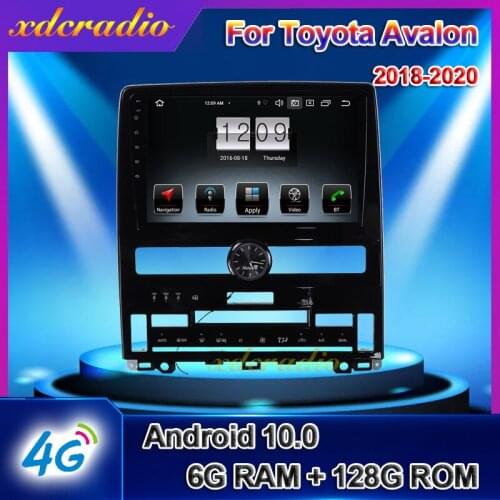Xdcradio 9" Touch Screen Android 10.0 For Toyota Avalon Car Radio DVD Multimedia Player GPS Navigation 6+128G Carplay Stereo 4G
