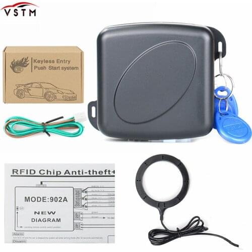 Car Alarm Remote Control Car Keyless Entry Engine Start Alarm System Push Button Remote Starter Stop Auto