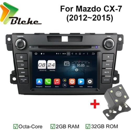 HD 1024*600 2GB RAM Octa Core Android 6.0.1 Car DVD Player For Mazda CX-7 CX7 CX 7 Stereo Radio 4G WiFi GPS Navigation Head Unit