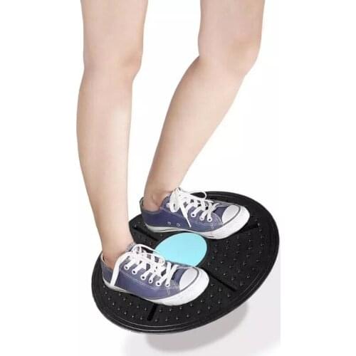 Yoga Fitness Balance Board 360° Rotation Disc with Handle for Body Coordination Training Stress Relieve Develop Intelligence