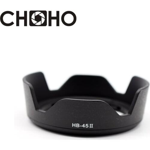 HB-45II 52mm Lens Hood HB 45II HB-45 II Reversible Camera Lente Protector for Nikon D3200 D3100 D5100 D5200 18-55mm Accessories