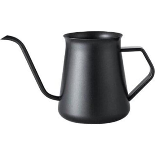 Drip Kettle 400Ml Coffee Tea Pot Non-Stick Food Grade Stainless Steel Gooseneck Drip Kettle Swan Neck Thin Mouth
