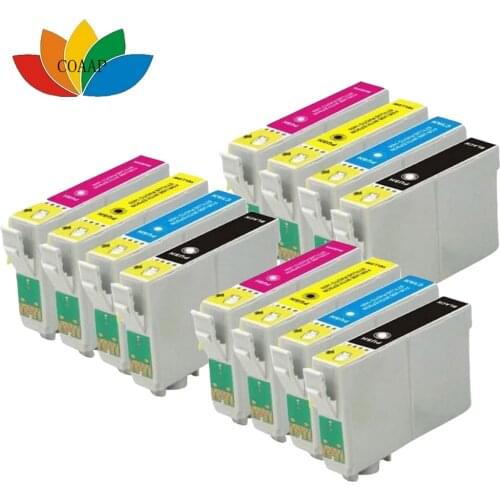 12 Ink Cartridge For Stylus SX425W SX435W SX420W SX445W Printer
