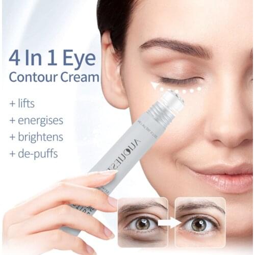 Instant Remove Eye Bag Cream Anti Puffiness Gel Dark Circles Delays Aging Fades Wrinkles Firming Brighten Skin Unisex Eye Serum