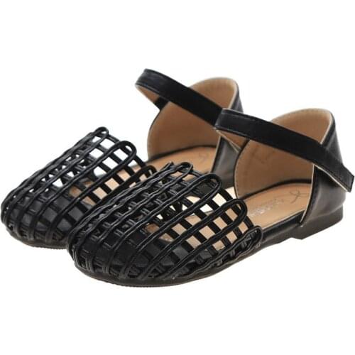 Summer Girls Casual Sandals Childrens Shoes 2020 Fashion Hollow Non-slip Little Girls Princess Sandals Toddler Baby Beach Shoes